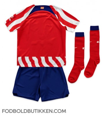 Atletico Madrid Hjemmebanetrøje Børn 2022-23 Kortærmet (+ Korte bukser)